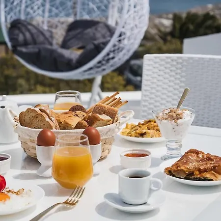 아파트 Magnificent Santorini | Euphoria | 1 Bedroom | Furnished Terrace With Private Pool | Stunning Sea Views |