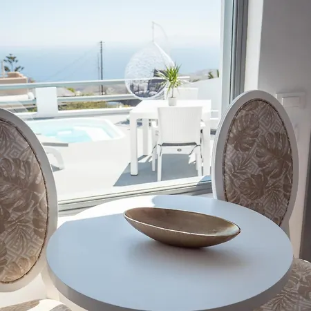 Magnificent Santorini | Euphoria | 1 Bedroom | Furnished Terrace With Private Pool | Stunning Sea Views | 아파트