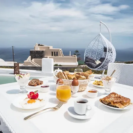 Magnificent Santorini | Euphoria | 1 Bedroom | Furnished Terrace With Private Pool | Stunning Sea Views | 아파트 이메로비글리